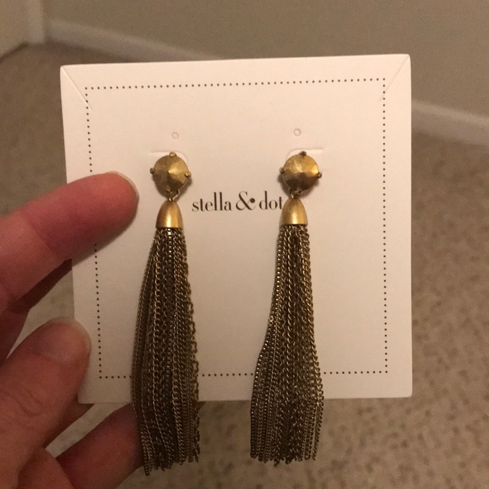 Stella & Dot Fringe earrings